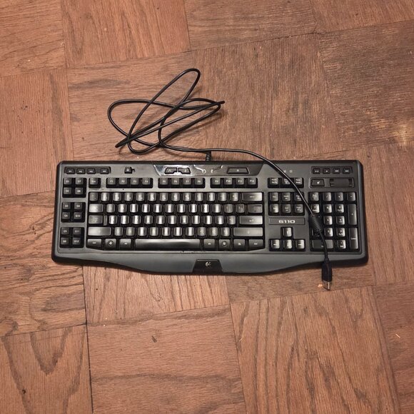 Logitech G110 Wired Keyboard - Black - Picture 1 of 4